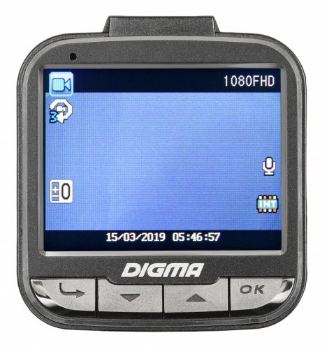 Видеорегистратор Digma FreeDrive 206 Night FHD черный 2Mpix 1080x1920 1080p 170гр. GP5168 фото 18
