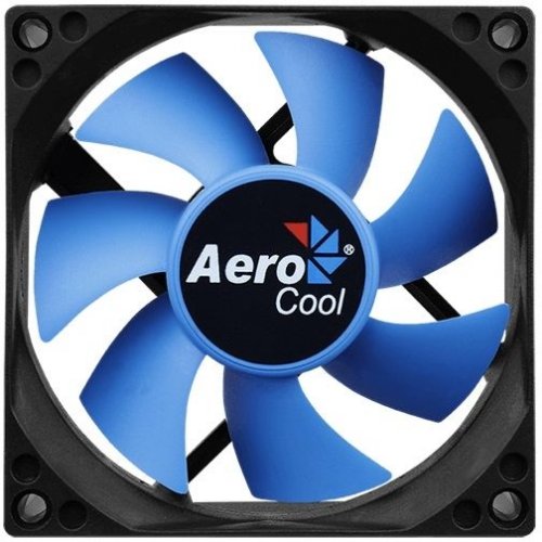 Вентилятор Aerocool Motion 8 Plus 80x80mm 3-pin 4-pin(Molex)25dB 90gr Ret фото 2