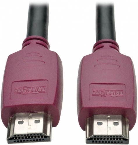 Кабель аудио-видео Tripplite HDMI (m)/HDMI (m) 1.8м. Позолоченные контакты черный (P569-006-CERT) фото 2