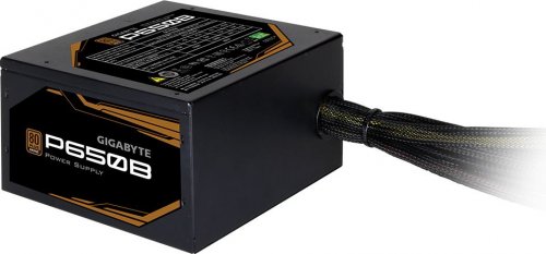 Блок питания Gigabyte ATX 650W GP-P650B 80+ bronze (24+4+4pin) APFC 120mm fan 6xSATA RTL фото 5