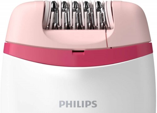 Эпилятор Philips BRP506/00 скор.:2 насад.:1 от электр.сети белый/красный фото 5