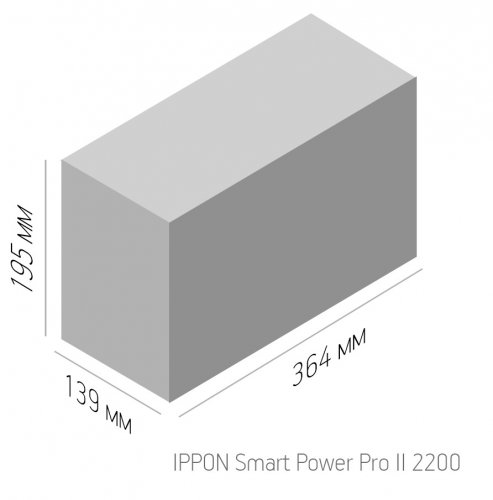 Источник бесперебойного питания Ippon Smart Power Pro II 2200 1200Вт 2200ВА черный фото 4