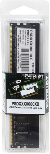 Память DDR4 16Gb 2666MHz Patriot PSD416G266681 Signature RTL PC4-21300 CL19 DIMM 288-pin 1.2В single фото 5