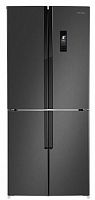 Холодильник MAUNFELD MFF182NFSBE черный