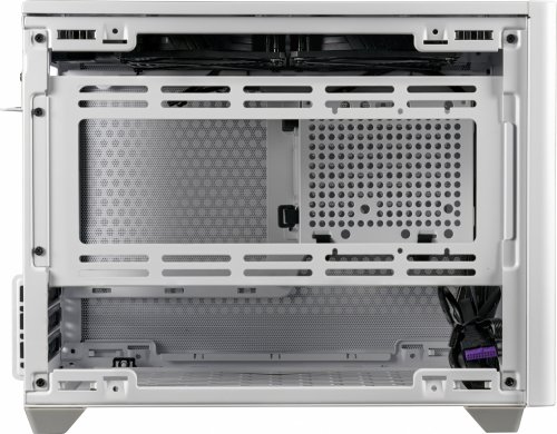 Корпус Cooler Master MasterBox NR200P белый без БП miniITX 1x92mm 4x120mm 2x140mm 2xUSB3.0 audio bot фото 2