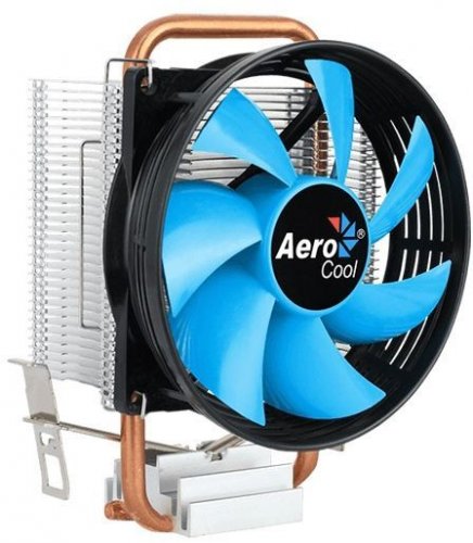 Устройство охлаждения(кулер) Aerocool Verkho 1-3P Soc-AM4/AM3+/1150/1151/1200 3-pin 28dB Al+Cu 100W  фото 7