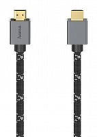 Кабель аудио-видео Hama Ultra High Speed HDMI 8K HDMI (m)/HDMI (m) 2м. Позолоченные контакты серый (