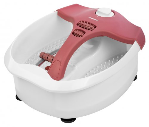 Гидромассажная ванночка для ног Starwind SFM5570 80Вт белый/розовый фото 7