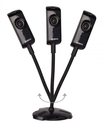 Камера Web A4Tech PK-810G черный 0.3Mpix (640x480) USB2.0 с микрофоном фото 3