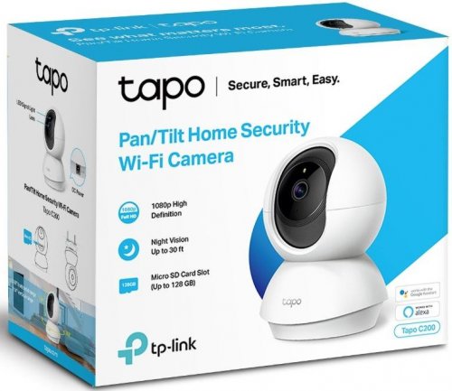 Камера видеонаблюдения IP TP-Link TAPO C200 4-4мм цветная корп.:белый фото 3