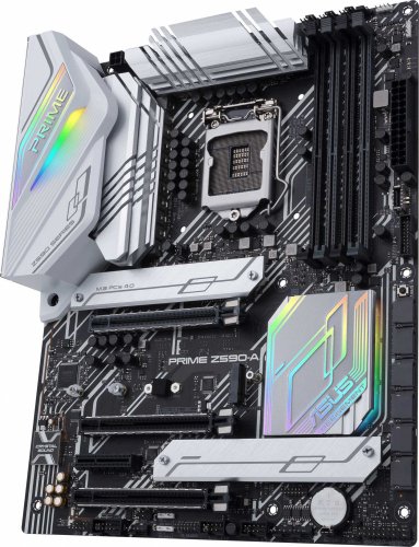 Материнская плата Asus PRIME Z590-A Soc-1200 Intel Z590 4xDDR4 ATX AC`97 8ch(7.1) 2.5Gg RAID фото 4