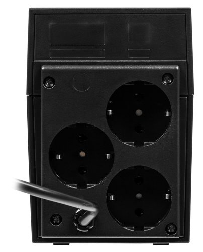 Источник бесперебойного питания Powercom Raptor RPT-1000A EURO 600Вт 1000ВА черный фото 2