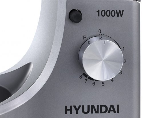 Миксер планетарный Hyundai HYM-S5451 1000Вт серый/черный фото 10