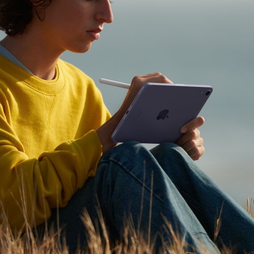 Планшет Apple iPad mini 2021 MK8F3RU/A A15 Bionic 6С ROM256Gb 8.3" IPS 2266x1488 3G 4G iOS серый кос фото 10