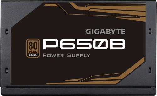 Блок питания Gigabyte ATX 650W GP-P650B 80+ bronze (24+4+4pin) APFC 120mm fan 6xSATA RTL фото 3