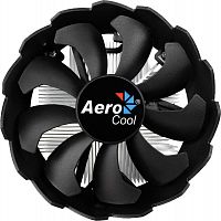 Устройство охлаждения(кулер) Aerocool BAS Soc-1200/1150/1151/1155 3-pin 24dB Al 100W 422gr Ret
