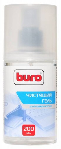 Чистящий набор (салфетки + гель) Buro BU-Gsurface для поверхностей 200мл фото 2
