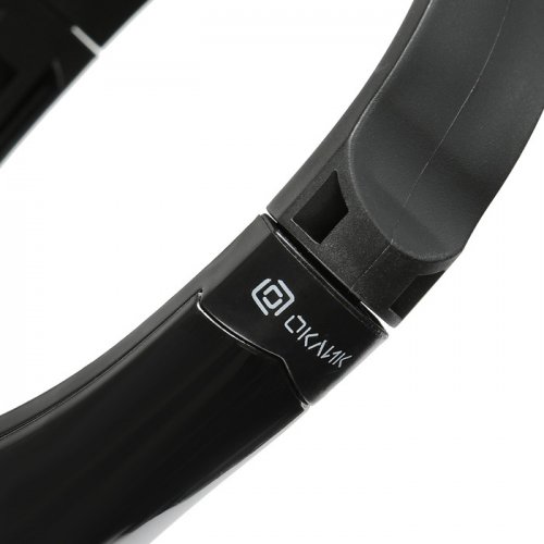 Наушники с микрофоном Оклик HS-M150 черный 2.2м накладные оголовье (NO-003N) фото 12