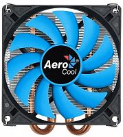 Устройство охлаждения(кулер) Aerocool Verkho 2 Slim Soc-AM4/AM3+/1150/1151/1200 4-pin 18-27dB Al+Cu 
