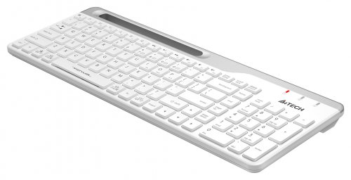 Клавиатура A4Tech Fstyler FBK25 белый/серый USB беспроводная BT/Radio slim Multimedia фото 11