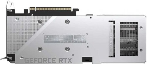 Видеокарта Gigabyte PCI-E 4.0 GV-N3060VISION OC-12GD 2.0 LHR NVIDIA GeForce RTX 3060 12288Mb 192 GDD фото 5