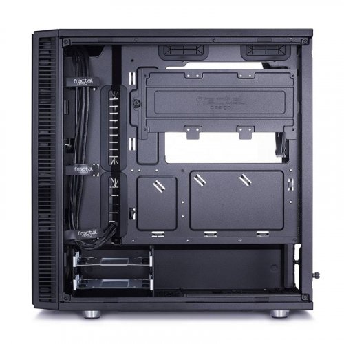 Корпус Fractal Design Define Mini C TG черный без БП mATX 5x120mm 4x140mm 2xUSB3.0 audio bott PSU фото 6