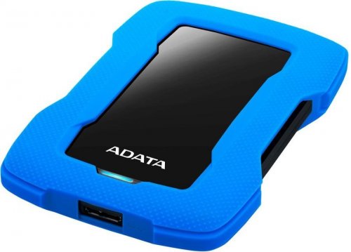 Жесткий диск A-Data USB 3.0 1Tb AHD330-1TU31-CBL HD330 DashDrive Durable 2.5" синий фото 3