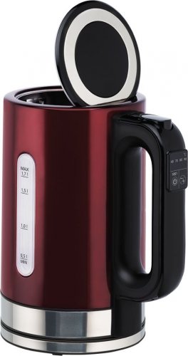 Чайник электрический Scarlett SC-EK21S78 1.7л. 2200Вт бордовый (корпус: нержавеющая сталь) фото 4