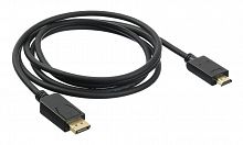 Кабель аудио-видео Buro v. 1.2 DisplayPort (m)/HDMI (m) 2м. Позолоченные контакты черный (BHP DPP_HD