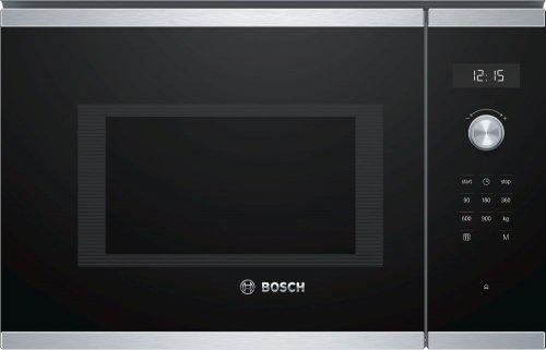 Микроволновая печь Bosch BFL554MS0 25л. 900Вт нержавеющая сталь/черный (встраиваемая)