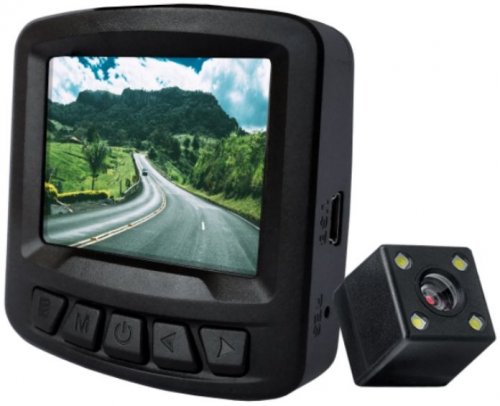 Видеорегистратор Artway AV-398 GPS Dual Compact черный 12Mpix 1080x1920 1080p 170гр. GPS фото 2