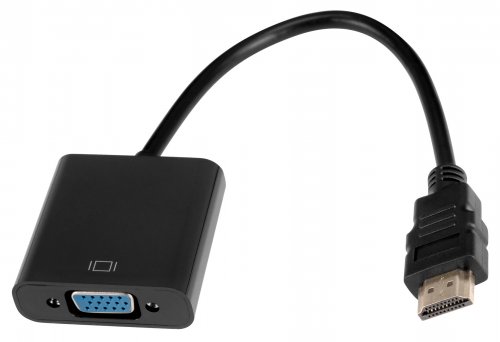 Переходник Buro HDMI-M-VGA-F HDMI (m) VGA (f) 0.1м фото 2