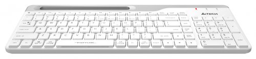 Клавиатура A4Tech Fstyler FBK25 белый/серый USB беспроводная BT/Radio slim Multimedia фото 7