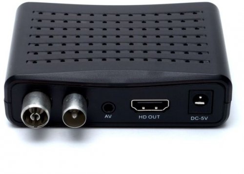 Ресивер DVB-T2 Cadena CDT-100 (TC) черный фото 3