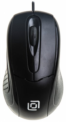 Мышь Оклик 305M черный оптическая (1000dpi) USB (3but) фото 2
