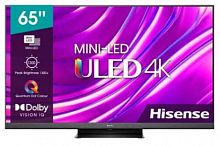 Телевизор QLED Hisense 65" 65U8HQ темно-серый 4K Ultra HD 120Hz DVB-T DVB-T2 DVB-C DVB-S DVB-S2 USB 
